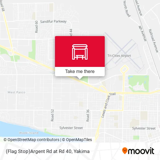 Mapa de (Flag Stop)Argent Rd at Rd 40