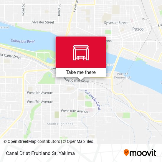 Canal Dr at Fruitland St map