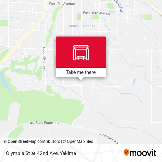 Mapa de Olympia St at 42nd Ave