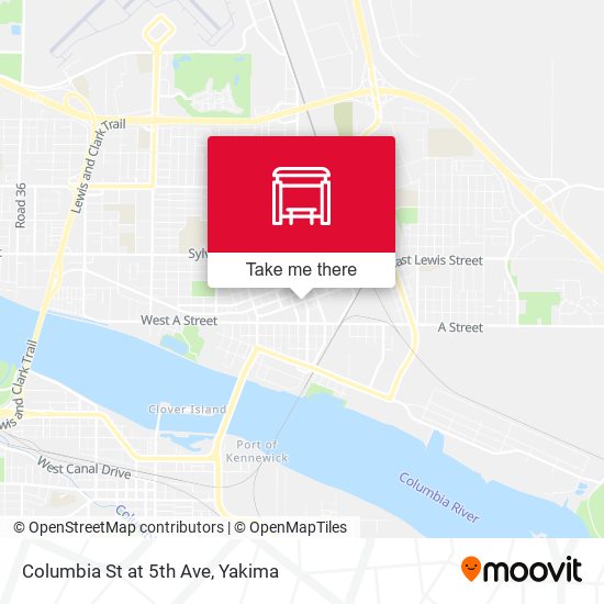 Mapa de Columbia St at 5th Ave