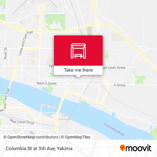 Mapa de Columbia St at 5th Ave