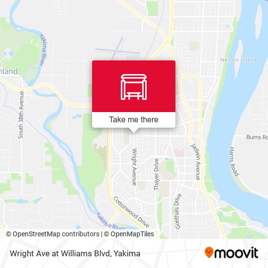 Mapa de Wright Ave at Williams Blvd