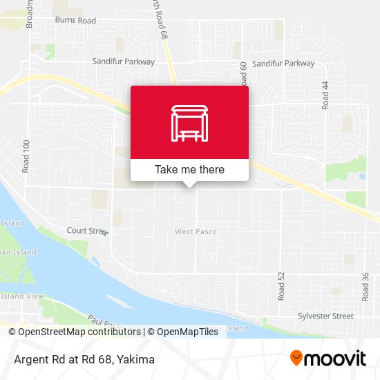 Mapa de Argent Rd at Rd 68