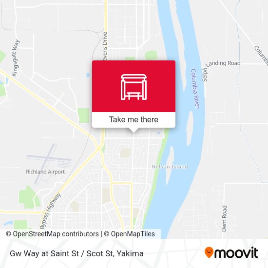 Gw Way at Saint St / Scot St map