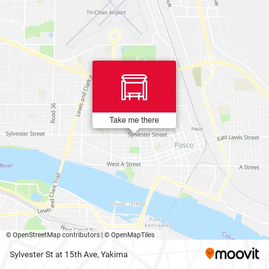 Mapa de Sylvester St at 15th Ave