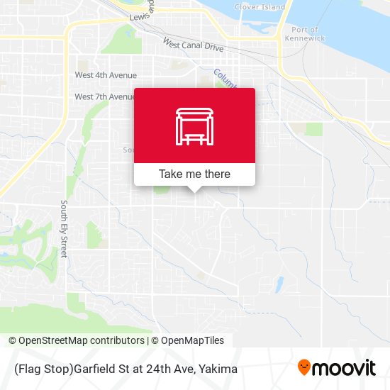 Mapa de (Flag Stop)Garfield St at 24th Ave
