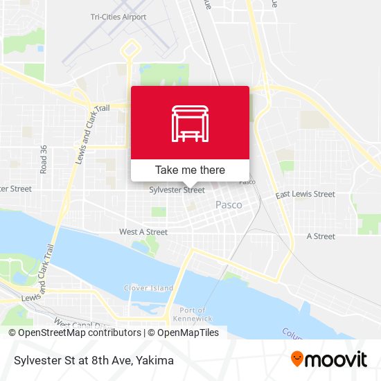 Mapa de Sylvester St at 8th Ave