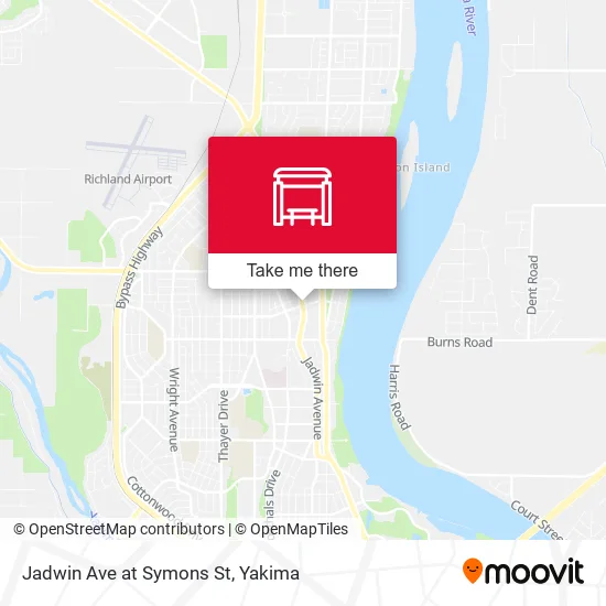 Mapa de Jadwin Ave at Symons St