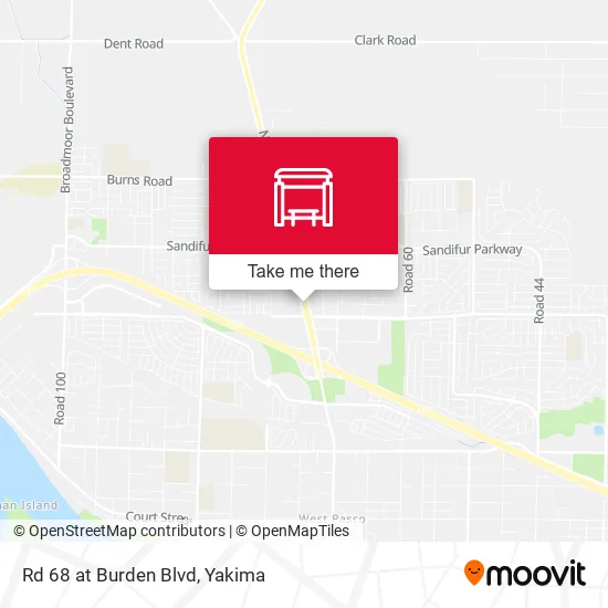 Mapa de Rd 68 at Burden Blvd