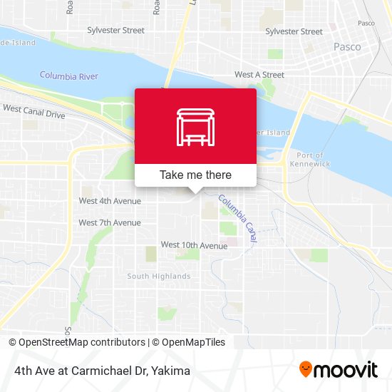 Mapa de 4th Ave at Carmichael Dr