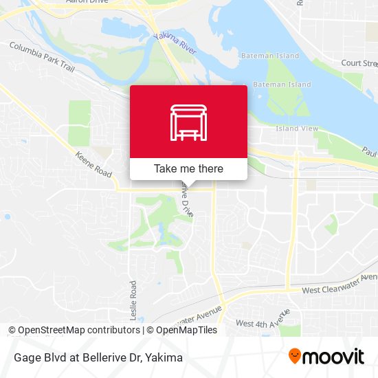 Mapa de Gage Blvd at Bellerive Dr