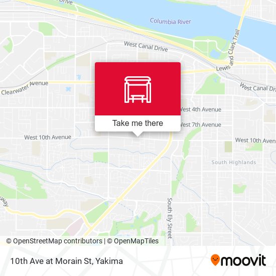 Mapa de 10th Ave at Morain St