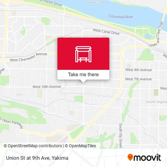 Mapa de Union St at 9th Ave