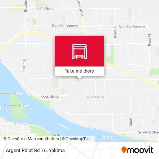 Mapa de Argent Rd at Rd 76