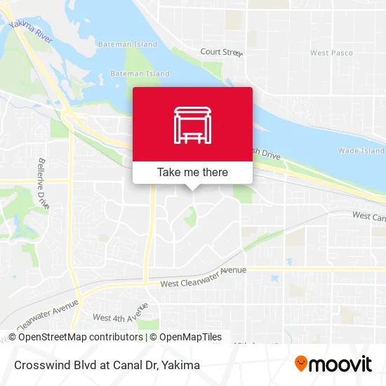 Mapa de Crosswind Blvd at Canal Dr