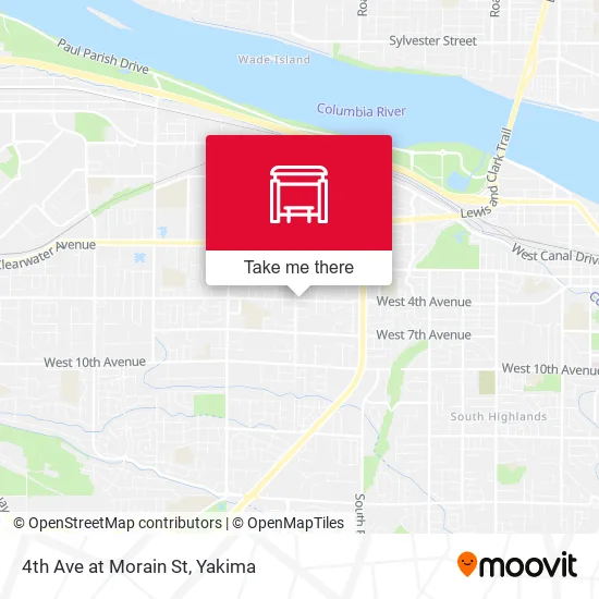 Mapa de 4th Ave at Morain St