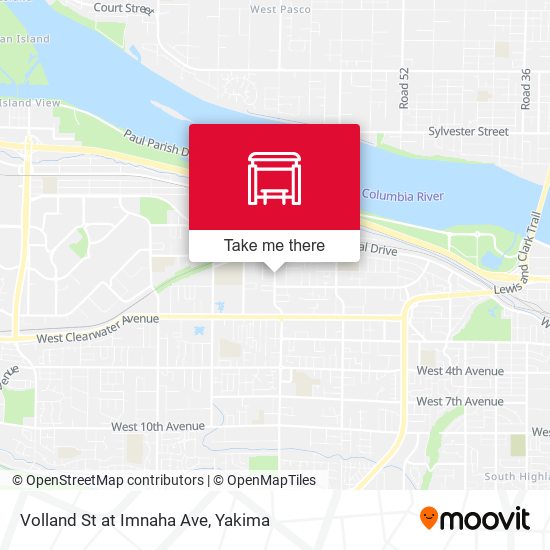 Volland St at Imnaha Ave map