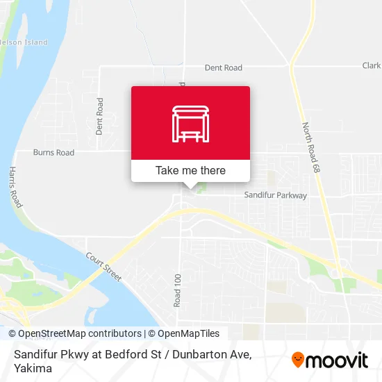Mapa de Sandifur Pkwy at Bedford St / Dunbarton Ave