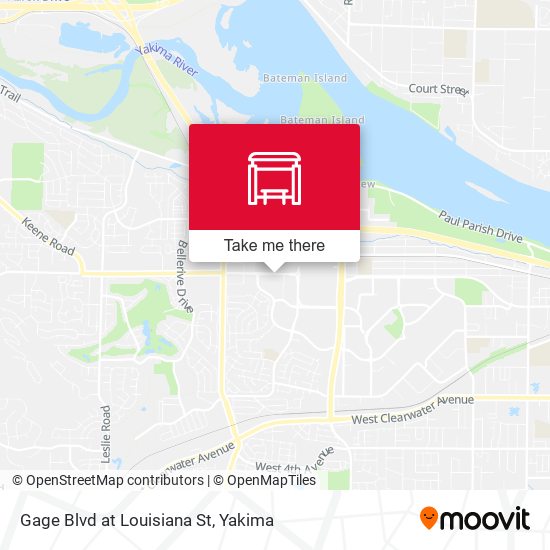 Mapa de Gage Blvd at Louisiana St