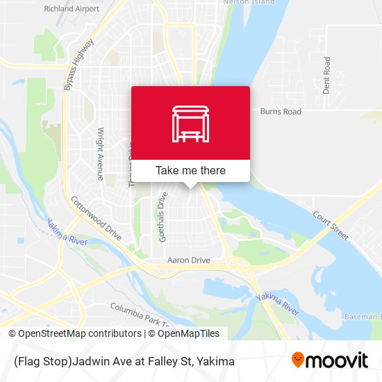 (Flag Stop)Jadwin Ave at Falley St map
