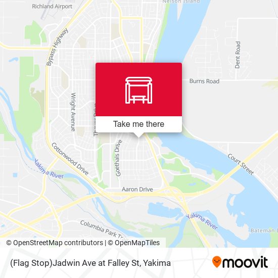 Mapa de (Flag Stop)Jadwin Ave at Falley St