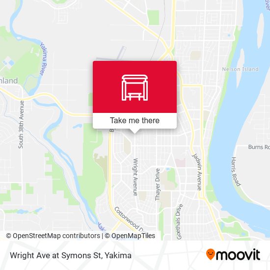 Wright Ave at Symons St map
