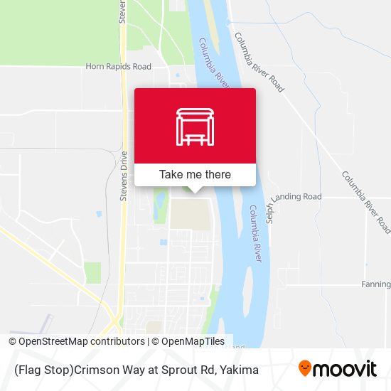 (Flag Stop)Crimson Way at Sprout Rd map