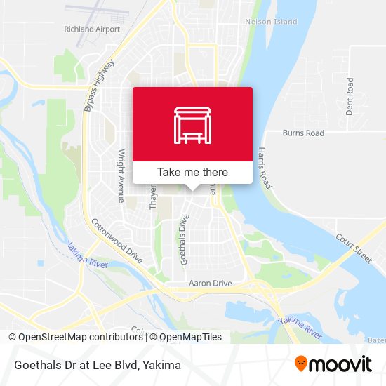 Mapa de Goethals Dr at Lee Blvd