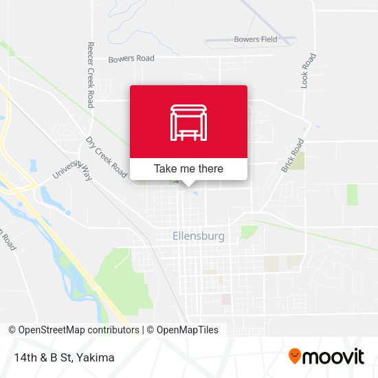 Mapa de 14th & B St