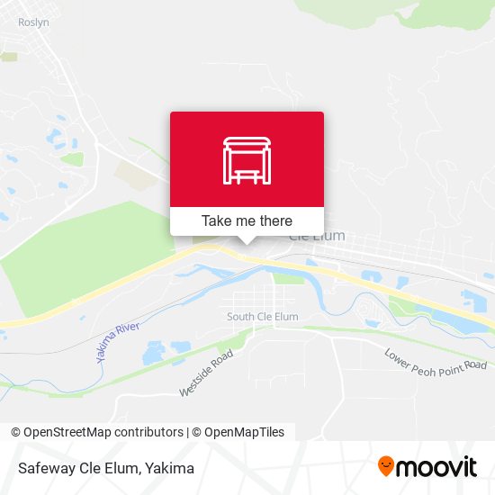 Safeway Cle Elum map