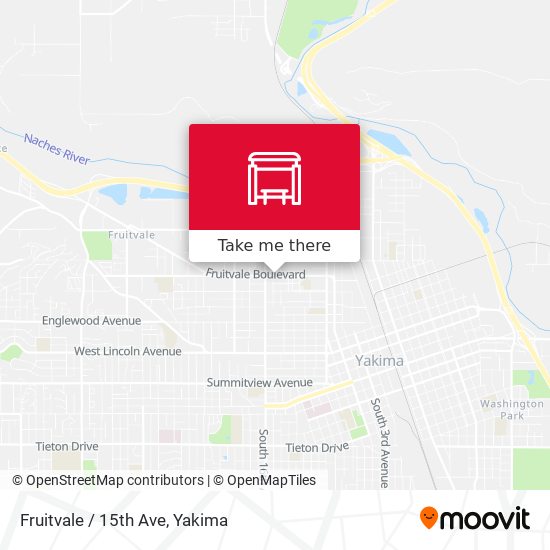 Fruitvale / 15th Ave map