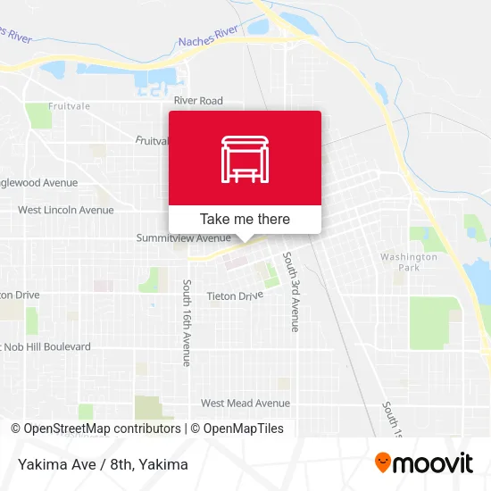 Mapa de Yakima Ave / 8th
