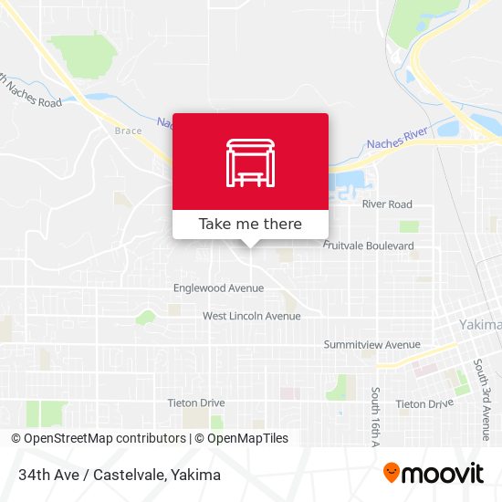34th Ave / Castelvale map