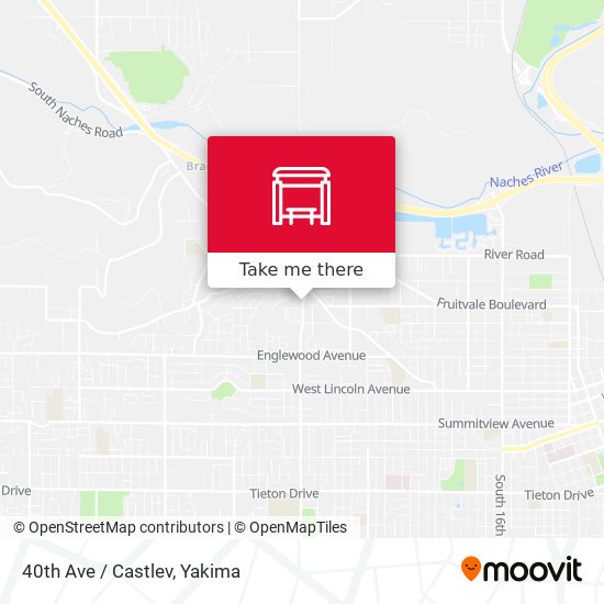 40th Ave / Castlev map