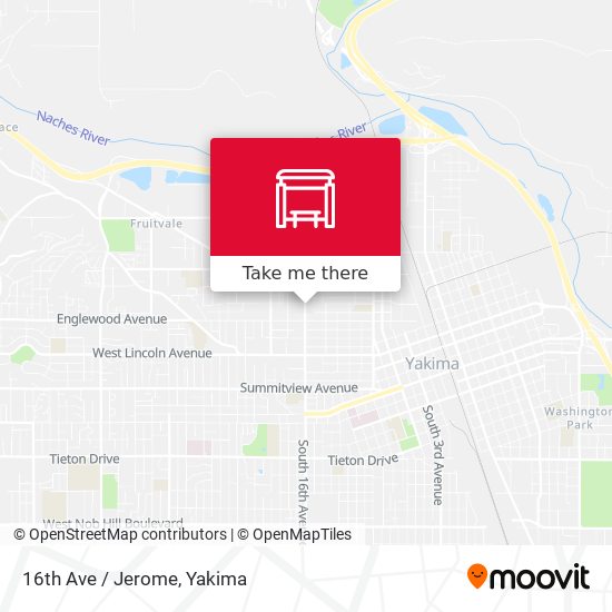 16th Ave / Jerome map