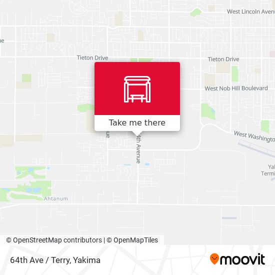 64th Ave / Terry map