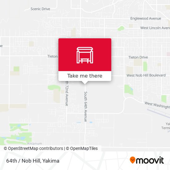 Mapa de 64th / Nob Hill