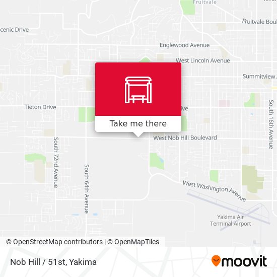 Nob Hill / 51st map