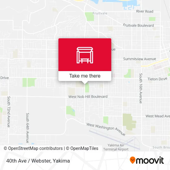 Mapa de 40th Ave / Webster