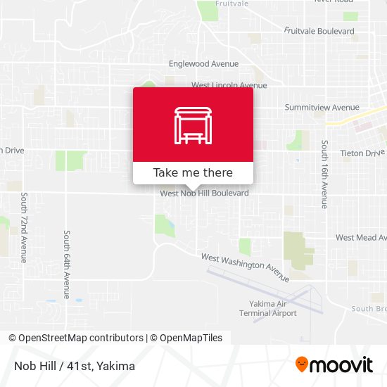 Nob Hill / 41st map