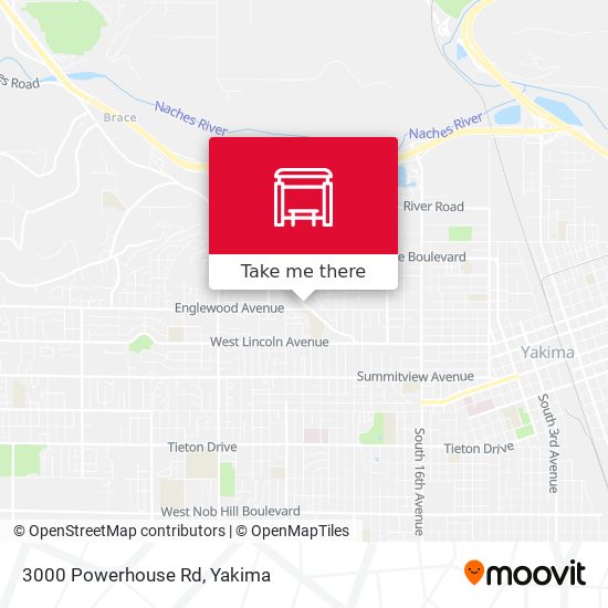 Mapa de 3000 Powerhouse Rd