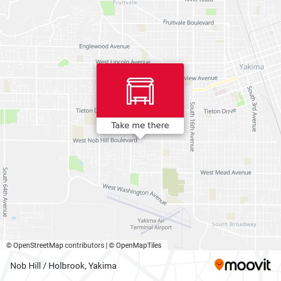 Nob Hill / Holbrook map