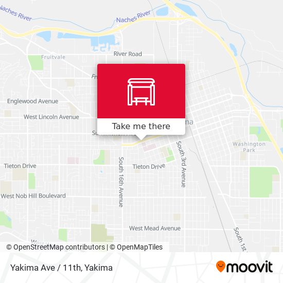 Yakima Ave / 11th map