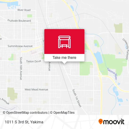 Mapa de 1011 S 3rd St