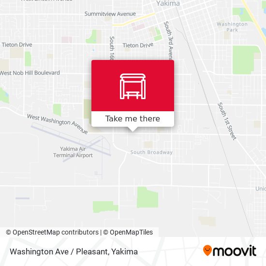 Washington Ave / Pleasant map