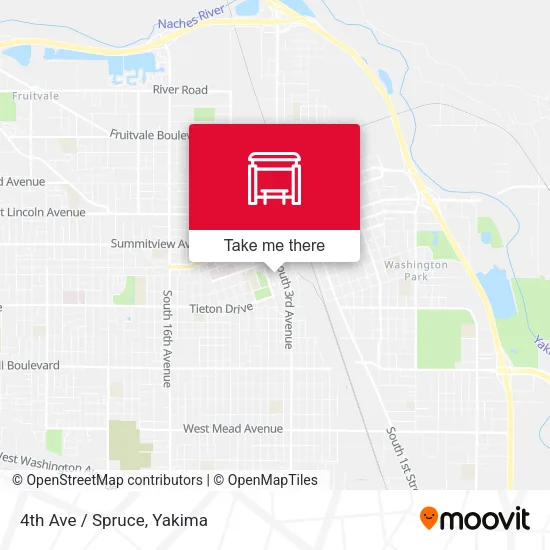 Mapa de 4th Ave / Spruce