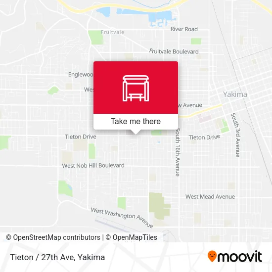 Mapa de Tieton / 27th Ave