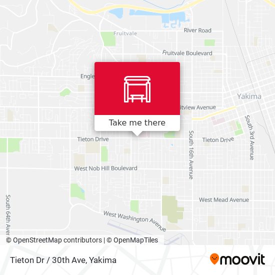 Mapa de Tieton Dr / 30th Ave