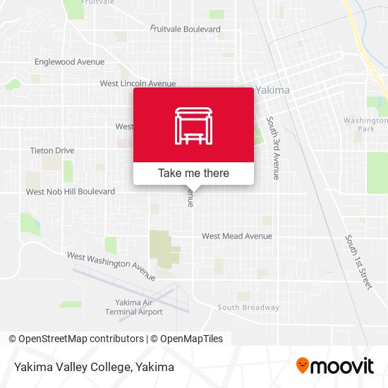 Yakima Valley College map