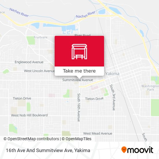 16th Ave And Summitview Ave map